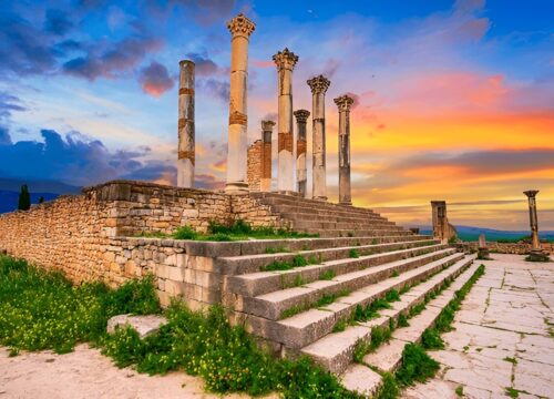 Fès: Excursion Volubilis et Moulay Idriss depuis Fès