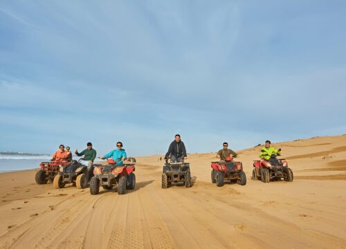 Quad Essaouira : Demi-journée sur la plage et les grandes dunes