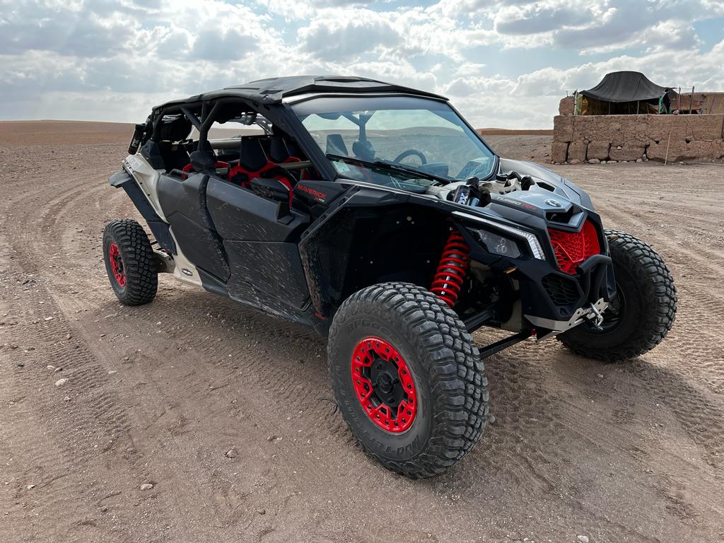 Buggy à Palmeraie de Marrakech : Aventure en Buggy Can-Am 1000cc – Avec Transfert VIP